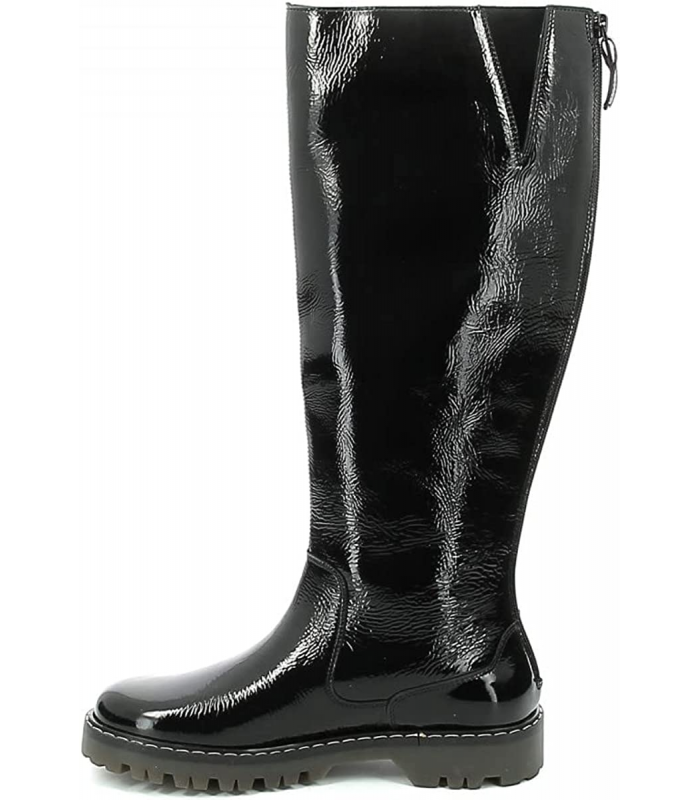Kickers Deckboot noir, Bottes Femme,
