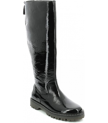 Kickers Deckboot noir, Bottes Femme,