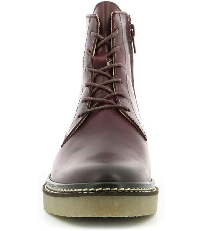 Kickers Oxigeno bordeaux, Bottine Femme