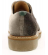 Kickers Oxfork argent velours, Derbies Femme,