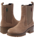 Kickers Happy beige, Bottine Chelsea Femme
