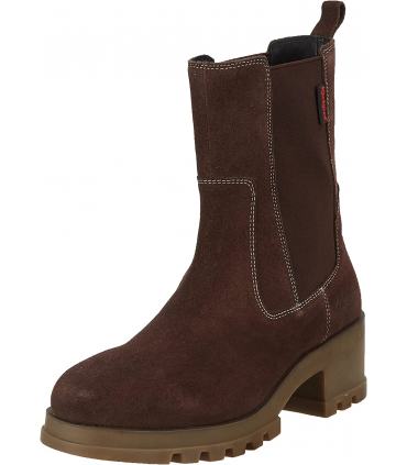 Kickers Happy marron, Bottine Chelsea Femme
