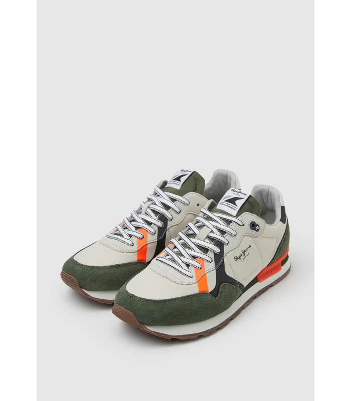 Pepe Jeans Baskets Brit Man Print