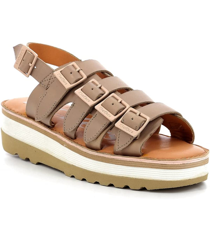 KICKERS Hi Sunny, Sandale à Talon Femme