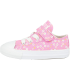 Converse Chuck Taylor All Star 1V Ox Ditsy Floral Rose/Blanc (Peony Pink/White) Toile Bambin Formateurs Chaussures