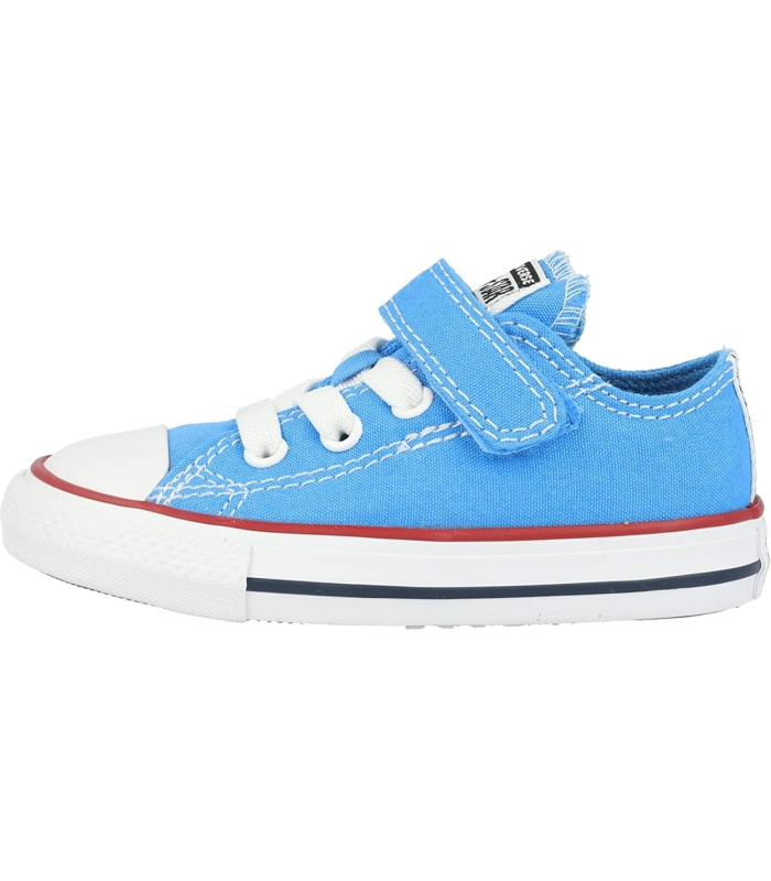Converse Chuck Taylor All Star 1V Ox Bleu/Rouge (Coast/Garnet) Toile 24 EU