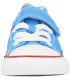 Converse Chuck Taylor All Star 1V Ox Bleu/Rouge (Coast/Garnet) Toile 24 EU