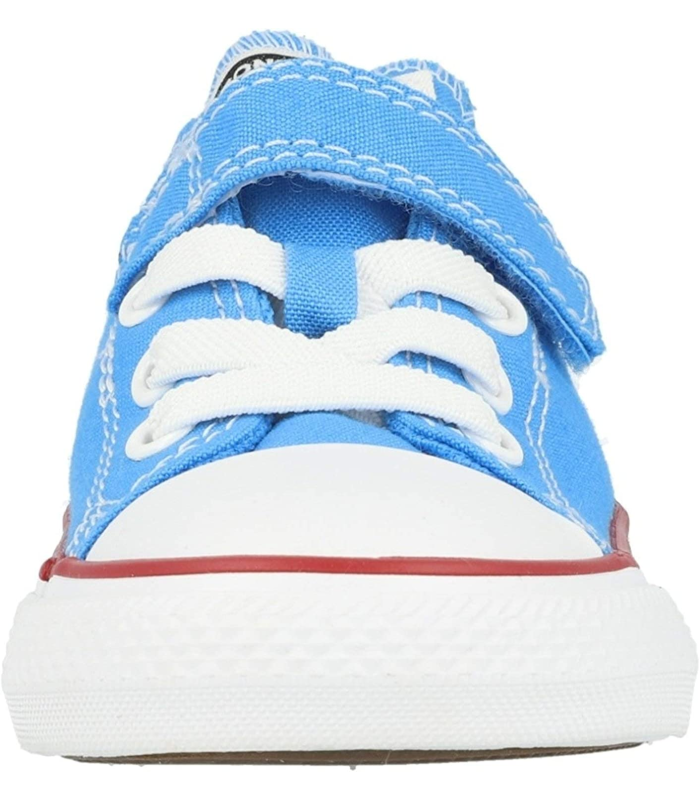 Converse Chuck Taylor All Star 1V Ox Bleu/Rouge (Coast/Garnet) Toile 24 EU