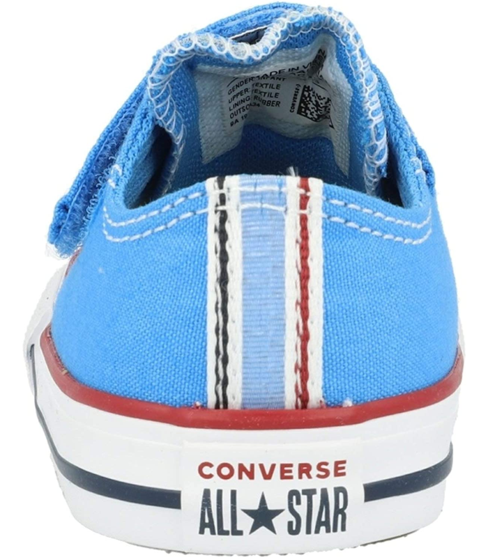 Converse Chuck Taylor All Star 1V Ox Bleu/Rouge (Coast/Garnet) Toile 24 EU