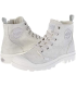 Palladium Pampa Zip Desert Wash blanc, Sneaker Boots Femme