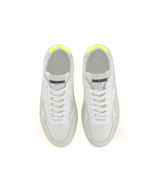 Piola Piura - Blanc Jaune Fluo - Femme