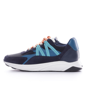 Piola Ica navy- orange- mixte