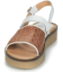 Kickers Victoriette marron, Sandale Femme,