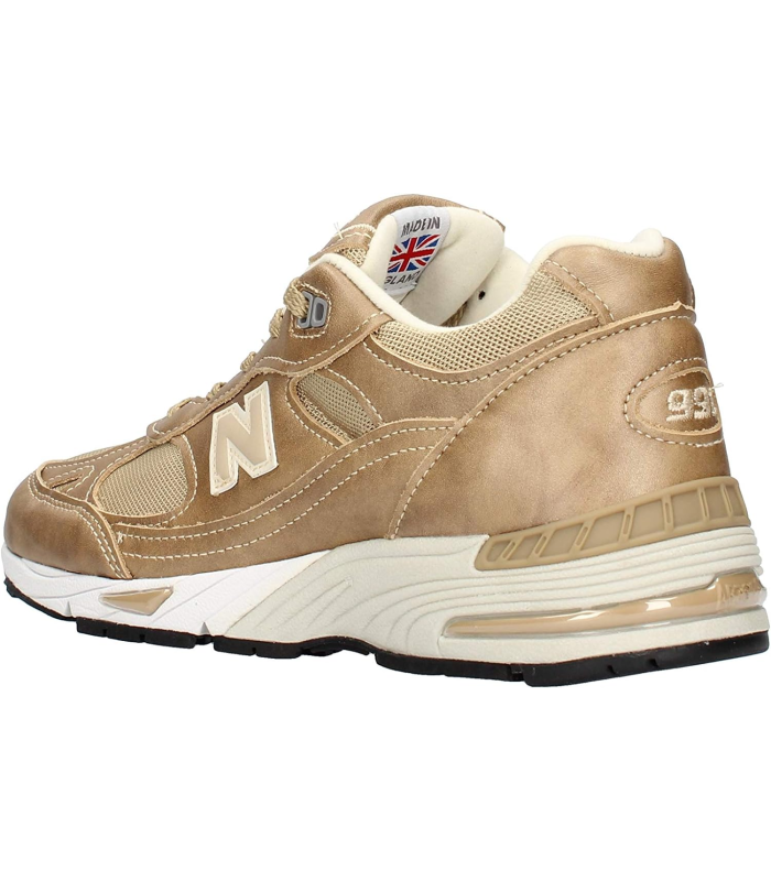 New Balance W991SBL Sneaker Femme Or