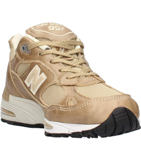 New Balance W991SBL Sneaker Femme Or - Livraison Gratuite