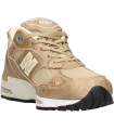 New Balance W991SBL Sneaker Femme Or