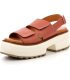 Kickers Femme Helio Sandale à Talon-rose