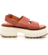 Kickers Femme Helio Sandale à Talon-rose