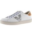 Victoria 1126194-WOMEN Basket Basse Berlin Effet Cuir & Logo PAILLETÉ Basket Basse Femme