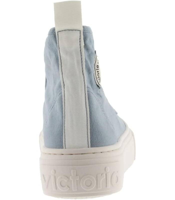 Victoria 1270110-WOMEN Bottine Abril Toile TEINTÉE DREC & Patch Caoutchouc Plateforme Femme