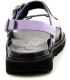 Kickers Neosummer  violet Sandale plate Femme