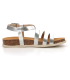 Kickers Femme Alice Sandale Plate argent