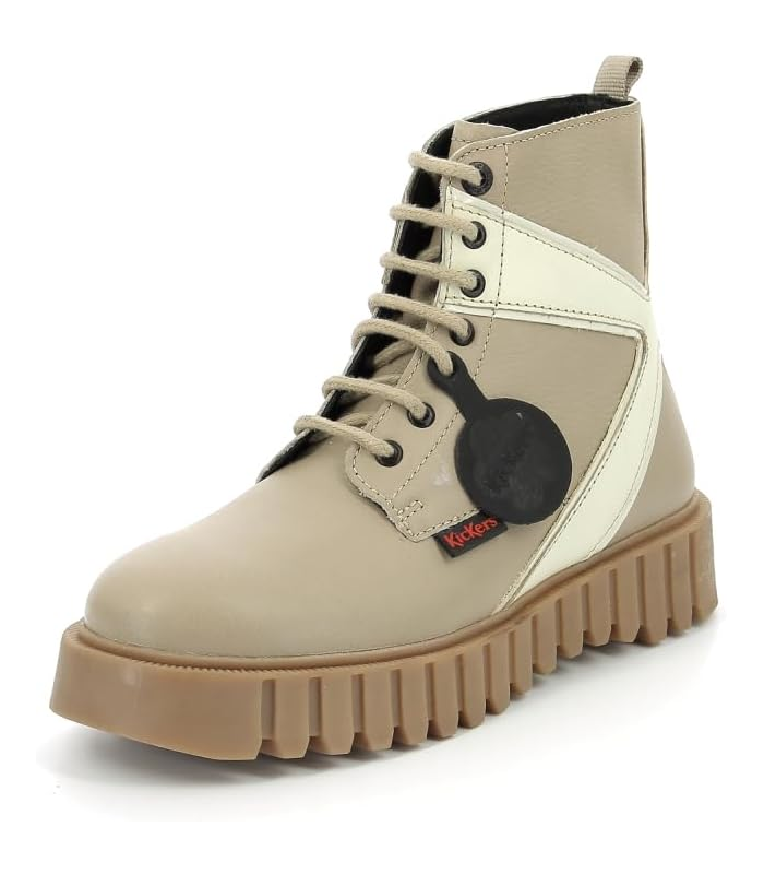 Kickers Fabulous, Boots Femme, Beige