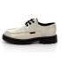 Kickers Decklow, Derbies Femme, Blanc Casse