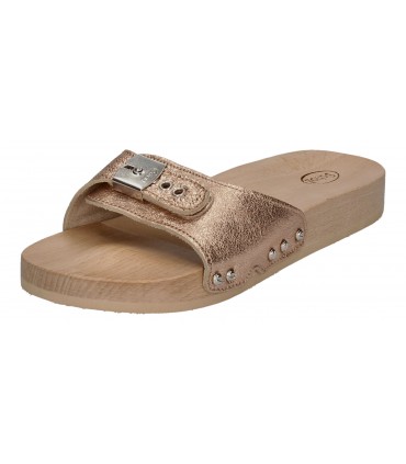 SCHOLL - Mules TARA 792310-50-133 - rose métallisé