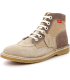 Kickers KICKLEGEND Baskets Mode Femme Beige 37