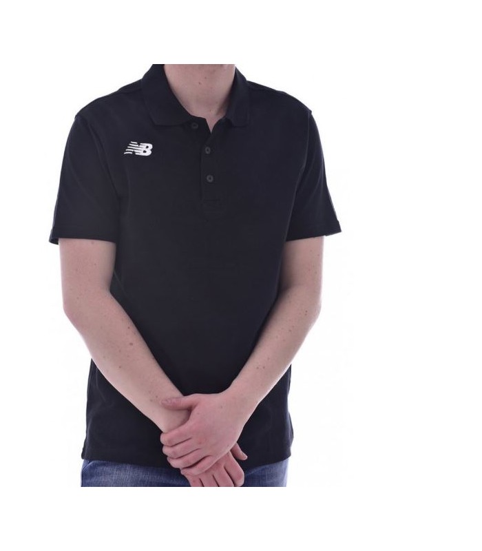 New Balance Polo Classic manche courte-noir