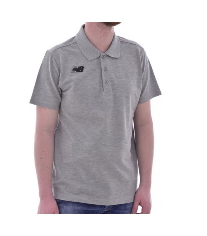 New Balance Polo Classic manche courte-gris