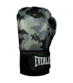 Everlast Unisexe – Gants de Boxe Spark Glove pour Adulte, Gants d'entraînement, Gris Camouflage, 300 ML
