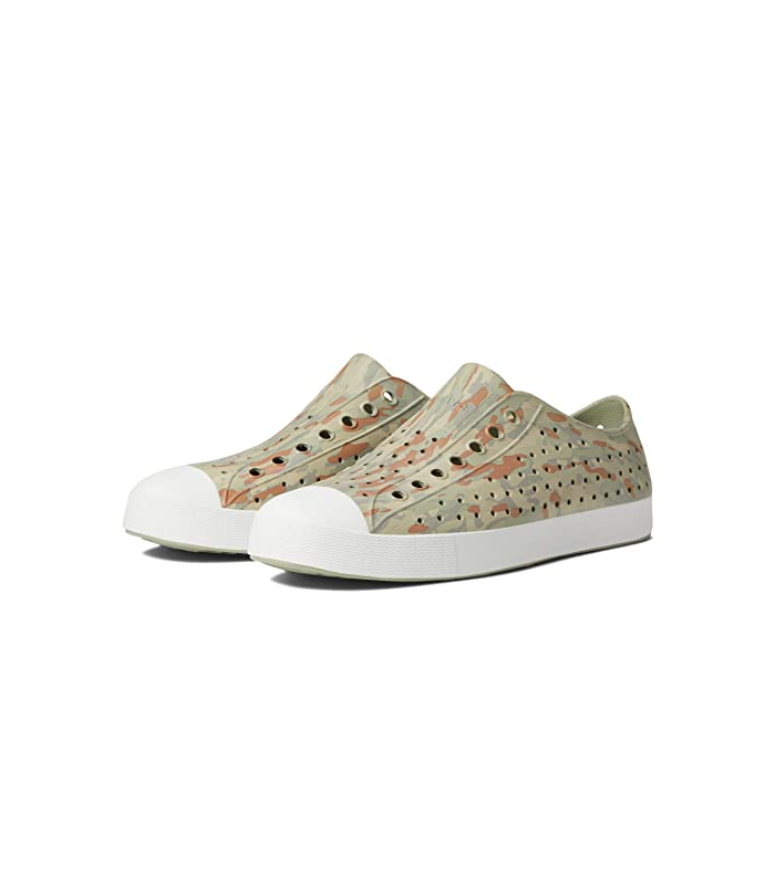 Jefferson Print, Sneakers Mixte, Kaki, 46.5