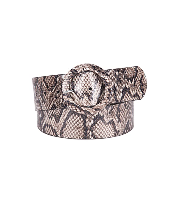 Tamaris Leather Belt W90 Beige