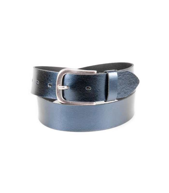 Tamaris Leather Belt W90 Navy