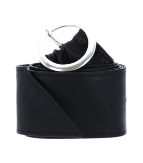 Tamaris Leather Waist Belt W90 Black - Livraison Gratuite