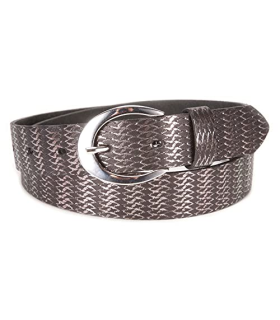 Tamaris Leather Belt W90 Black - Livraison Gratuite