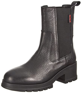 Kickers Femme Bottine Chelsea, Noir, 41 EU - Livraison Gratuite
