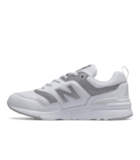 New Balance Kid's 997H V1 Sneaker, Munsell White, 4.5 M US Big Kid - L