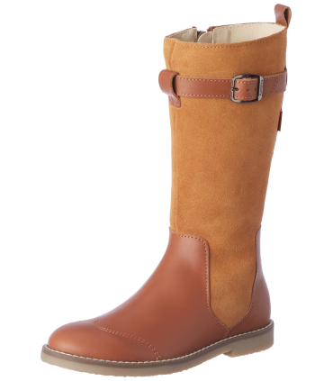 Kickers Fille Tyoube Botte d quitation, Camel, 31 EU