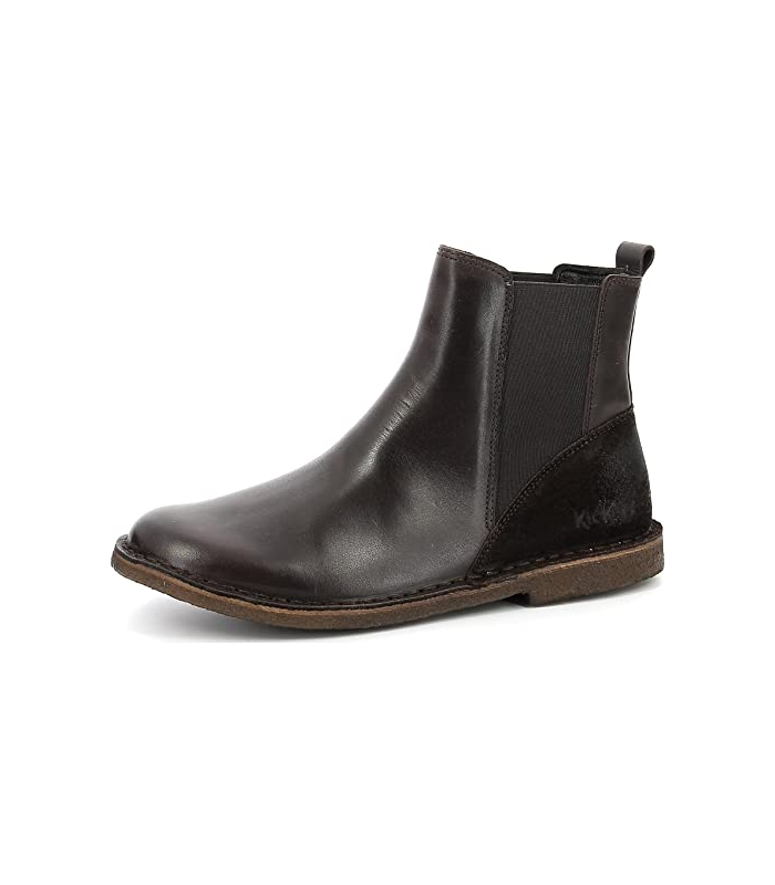 Kickers Femme TIPIST Bottine Chelsea, Marron