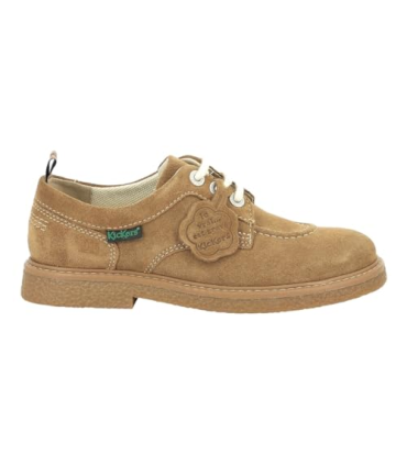Kickers Levy Chaussures a Lacets Femme Marron 36