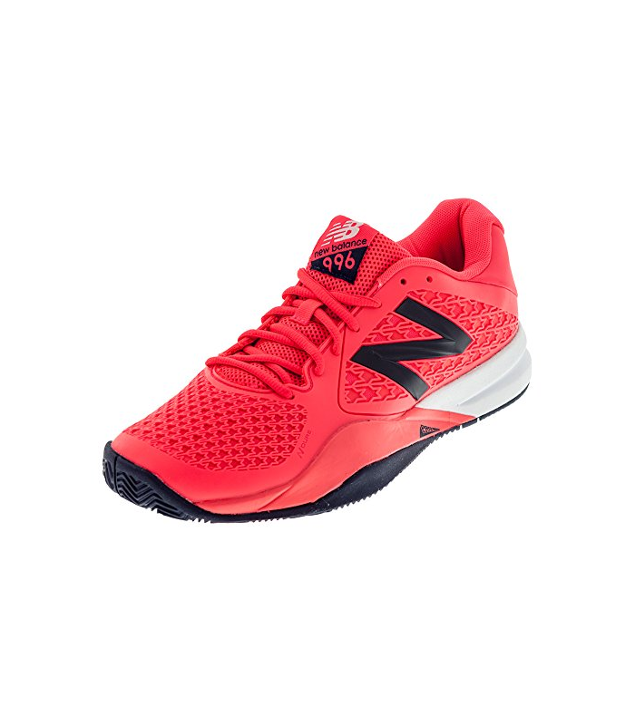 New Balance Men's 996v2 Tennis Shoe, Bright Cherry/Black, 13 D US