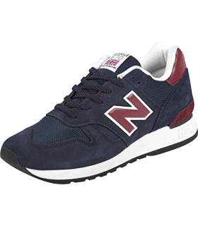 NEW BALANCE - Baskets - Homme - Sneakers 670 Made In UK Bordeaux - 46 