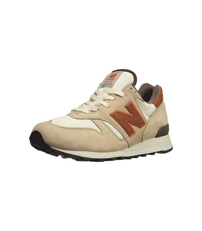 New Balance 1300 M1300 Go (parcs nationaux) (fabriqué aux États-Unis) – Crème/marron, beige, 45 EU