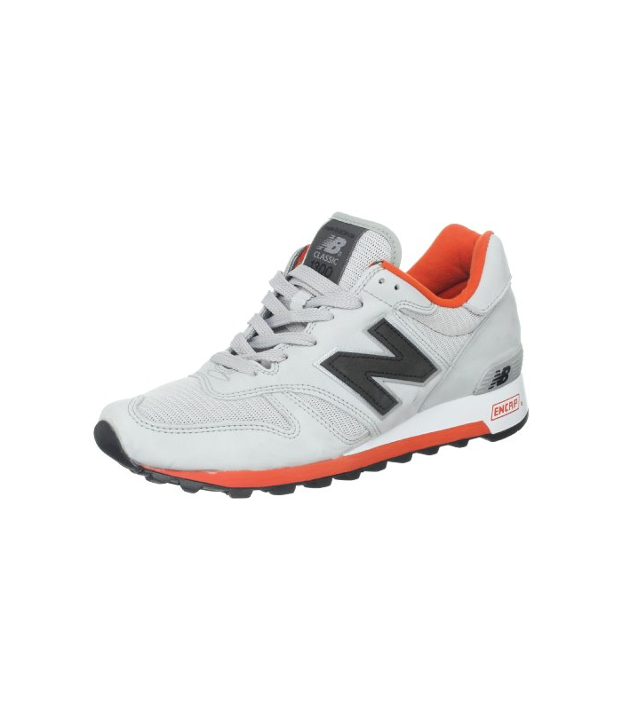 New Balance - Mens 1300 Classic Shoes, UK: 11.5 UK - Width D, Grey with Red & Black