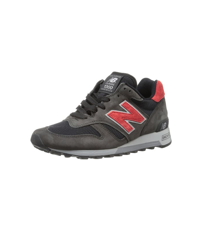 New Balance - Mens 1300 Classic Shoes, UK: 12.5 UK - Width D, Black with Red