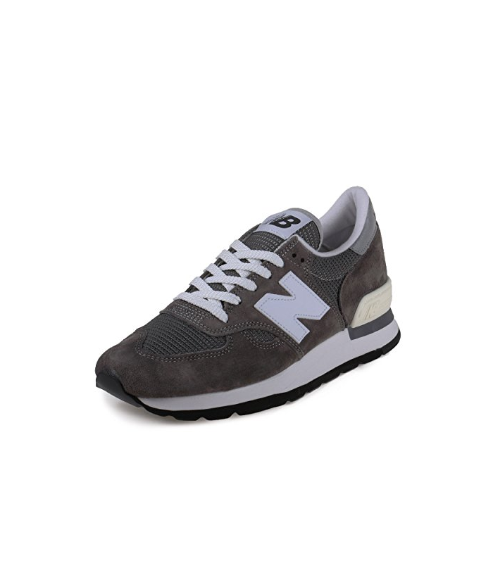 NEW BALANCE - Baskets basses - Homme - Sneakers 990 Made in USA Cuir Gris pour homme - US 10