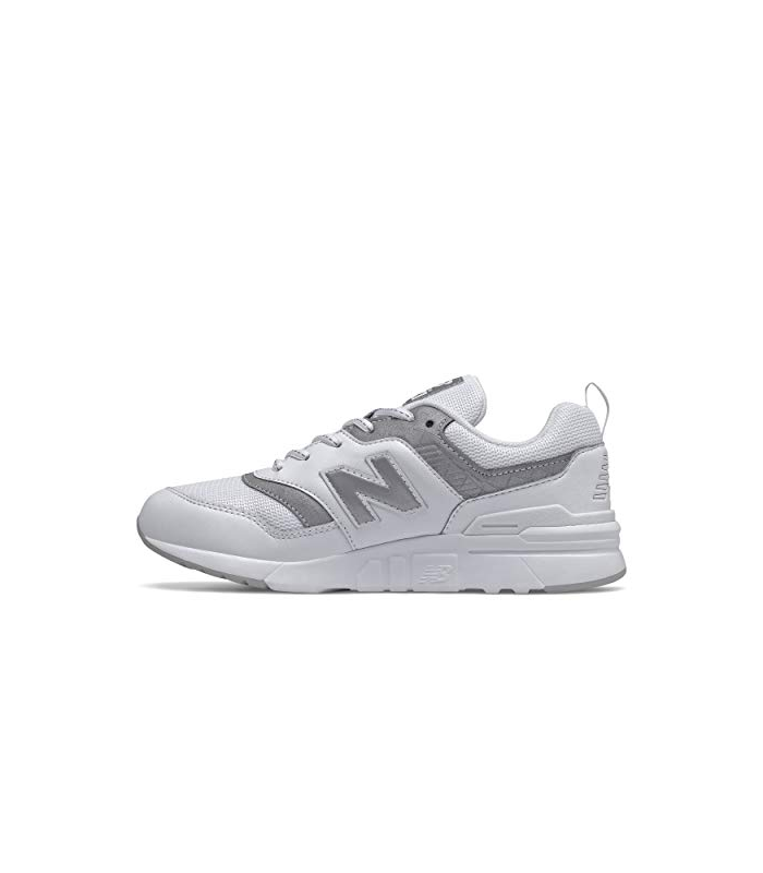 New Balance Kid's 997H V1 Sneaker, Munsell White, 4.5 M US Big Kid